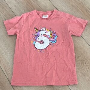 Girls 5th Birthday Unicorn Shirt